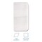Boardwalk 12 in. x 12 in. 1-Ply Quarter-Fold Lunch Napkins - White (500/Pack)